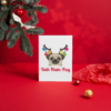 Bah Hum-Pug Christmas Card