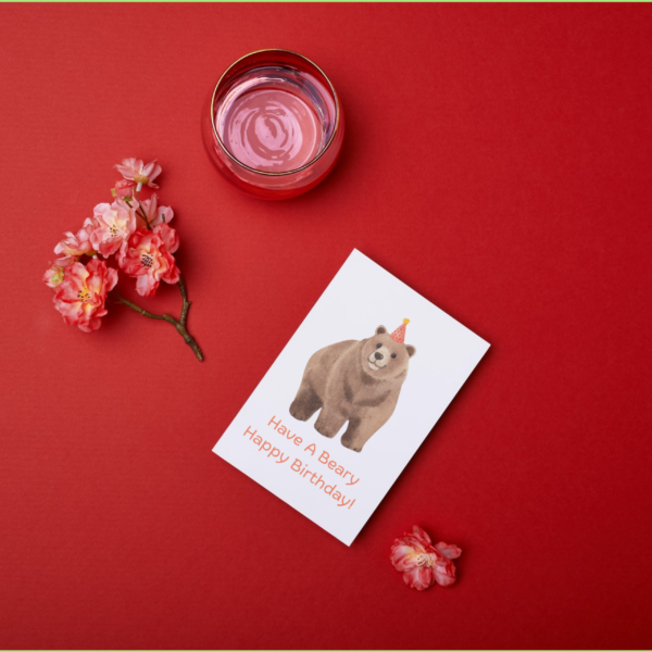 Have A Beary Happy Birthday Card