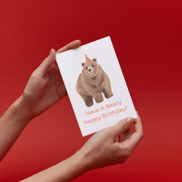 Have A Beary Happy Birthday Card