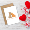 Next to You Is My Favourite Place To Be Cat Romantic Card
