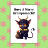 Merry Krampusnacht Christmas Card