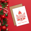 Meowy Christmas Card