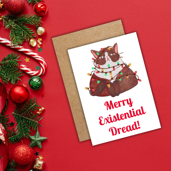 Merry Existential Dread Christmas Card