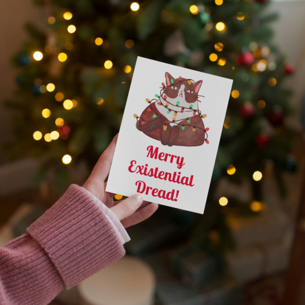 Merry Existential Dread Christmas Card