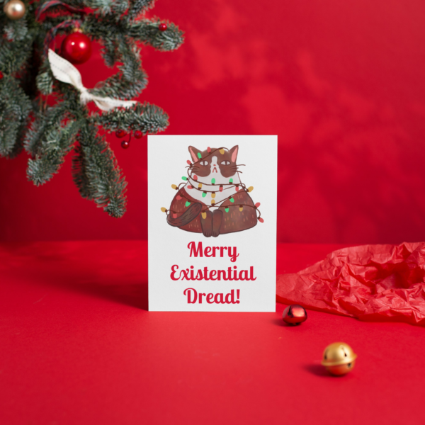 Merry Existential Dread Christmas Card