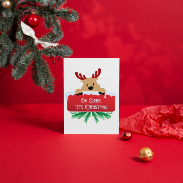 Oh Deer, It's Christmas Card