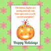 Pumpki Card 1 Halloween Christmas Card Multipack - Set Of 6 Cards