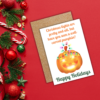 Pumpkin Card 2 Halloween Christmas Card Multipack - Set Of 6 Cards