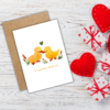 I'm Quakers About You Duck Romantic Card