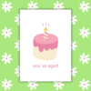 You've Aged Birthday Card