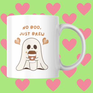 No Boo Just Brew Anti-Valentine's Day Single Awareness Day Mug