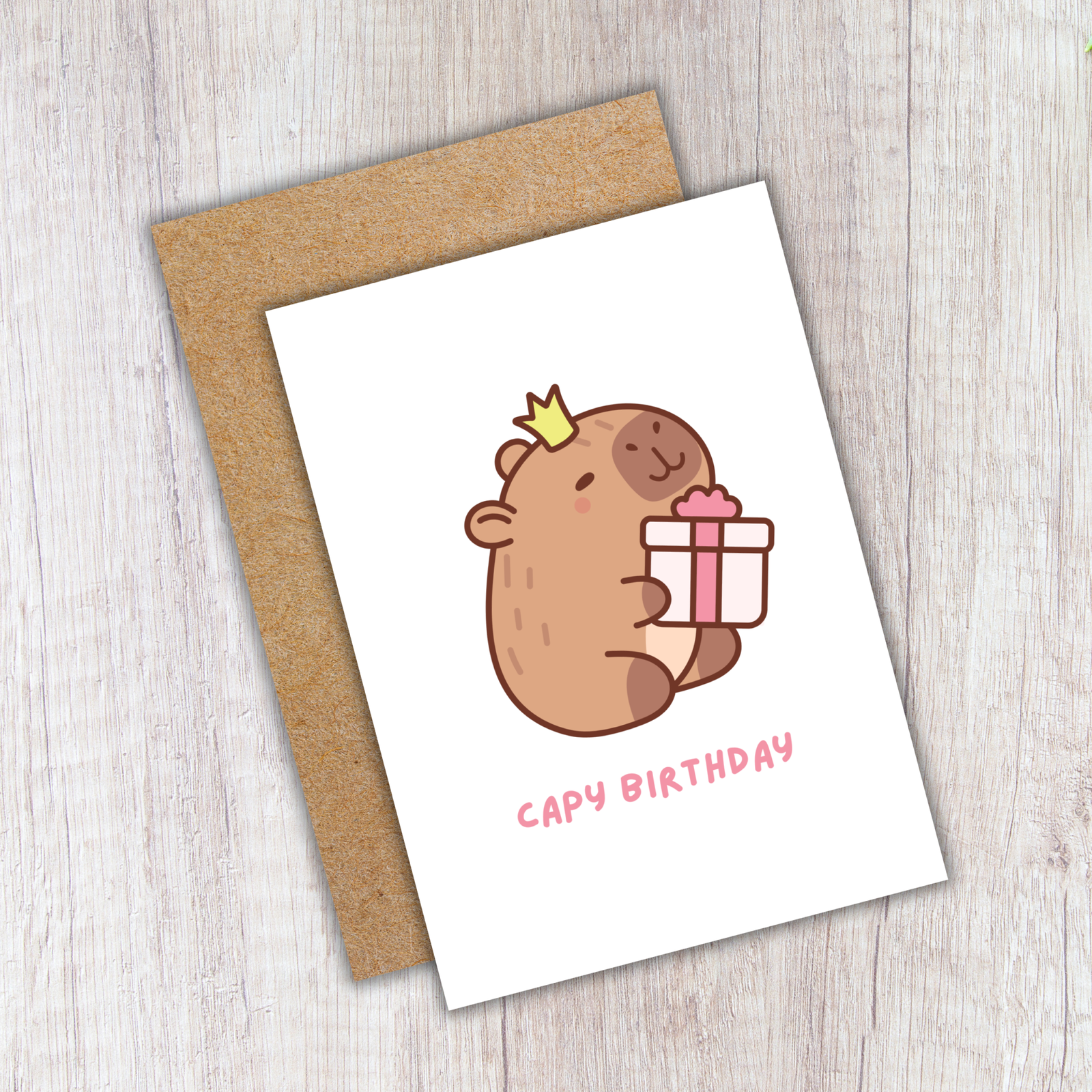 Capy Birthday Capybara Card - Image 4