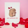 Capy Valentine's Day Card