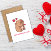 Capy Valentine's Day Card