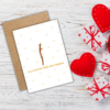 Stick card 3 I'll Stick By Your Side Forever Romantic Card