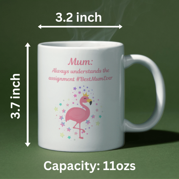 Mum Always Understands the Assignment Mother's Day Mug - Image 2