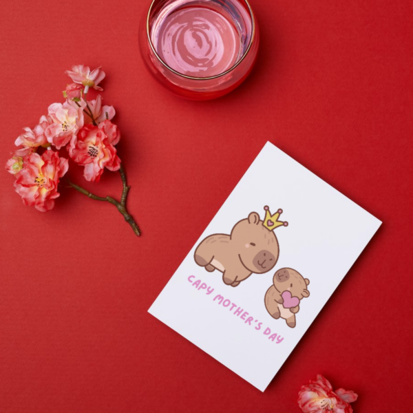Capy Mother's Day Card
