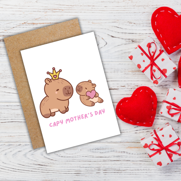 Capy Mother's Day Card