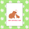 Capy Mother's Day Card