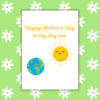 MD Day One card 1 Day One Mother's Day Card | Best Friend Mother's Day Card