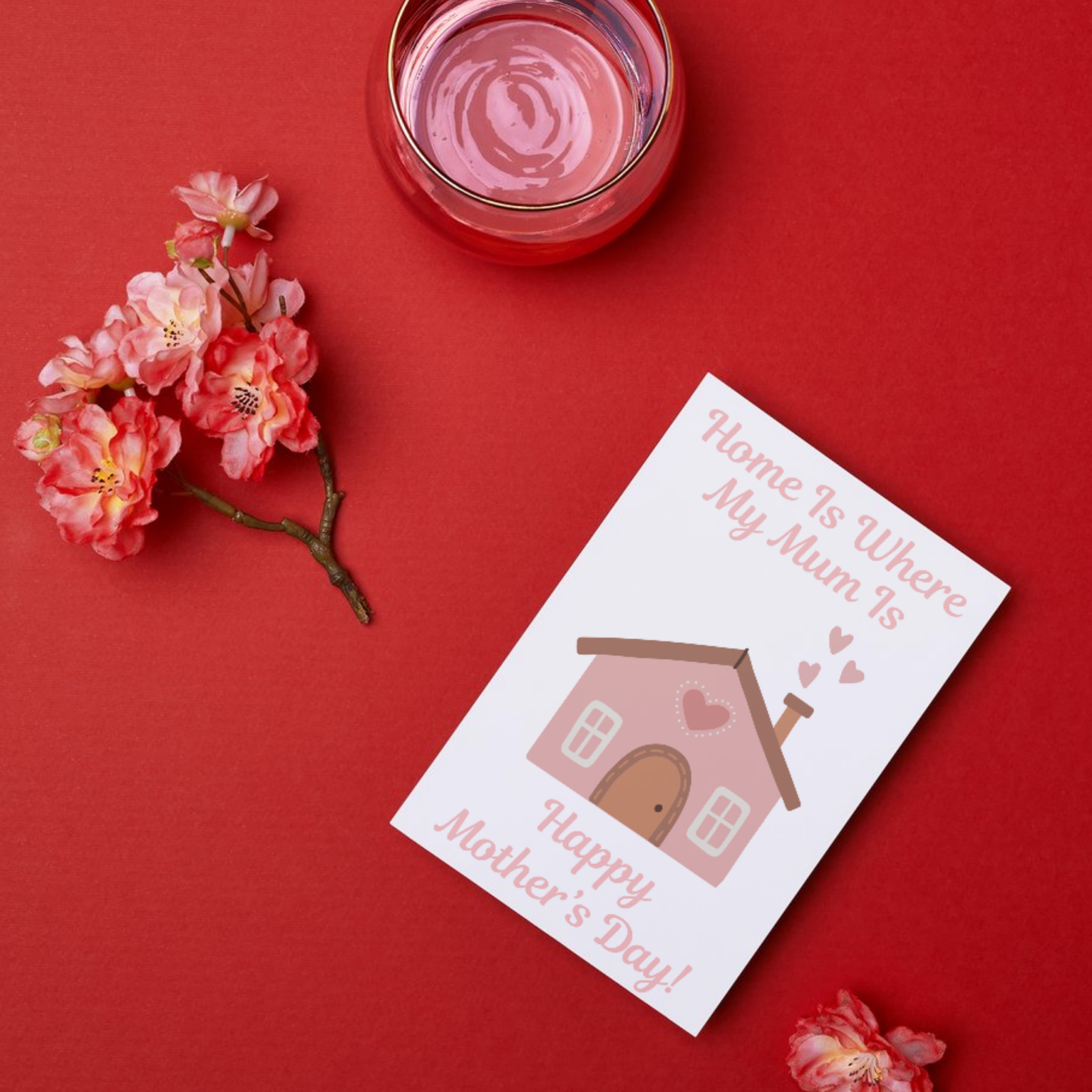 Home Is Where My Mum Is Mother's Day Card - Image 2