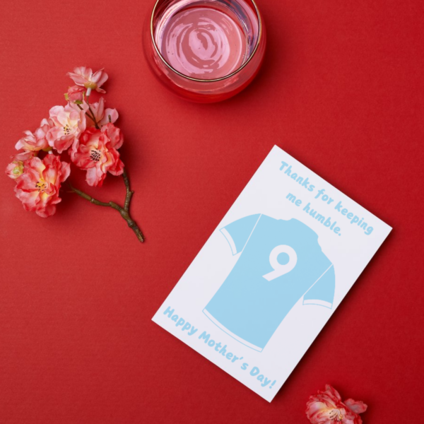 Keep Me Humble Mother's Day Card  | Funny Football Mother's Day Card