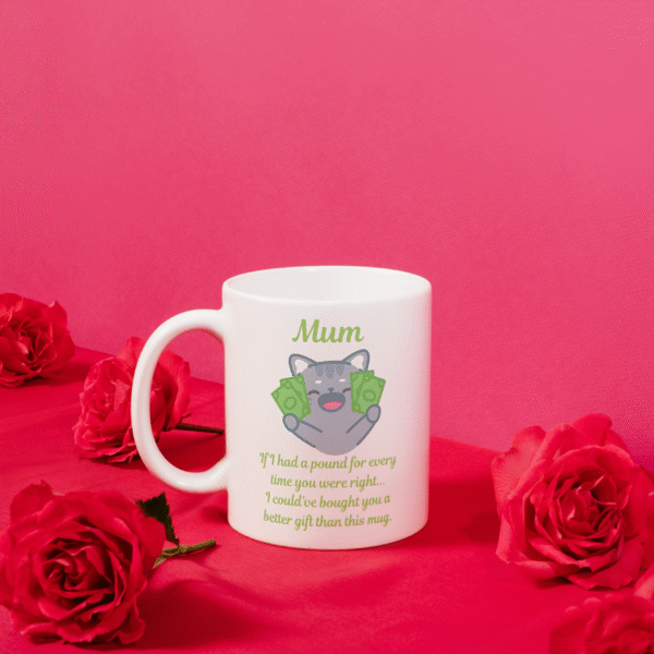If I Had a Pound Every Time You Were Right Mother's Day Mug - Image 2
