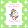 Slaying Since Day One Mother's Day Card