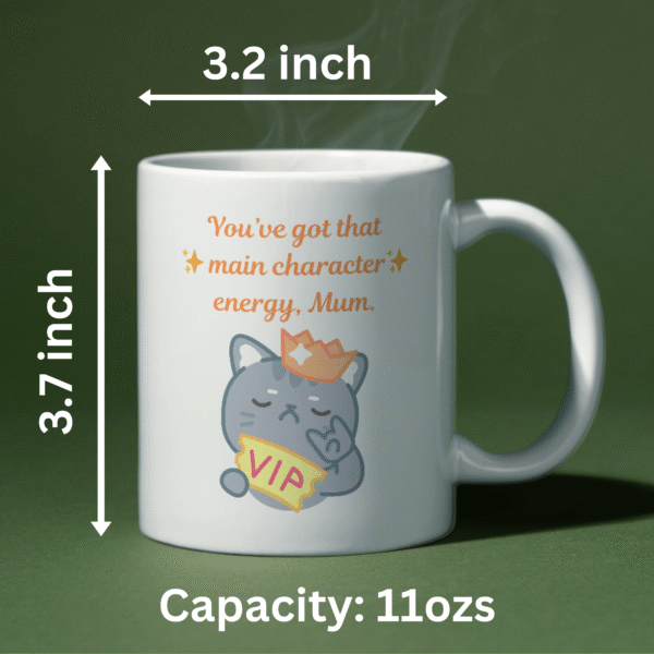 Main Character Energy Mother's Day Mug - Image 2
