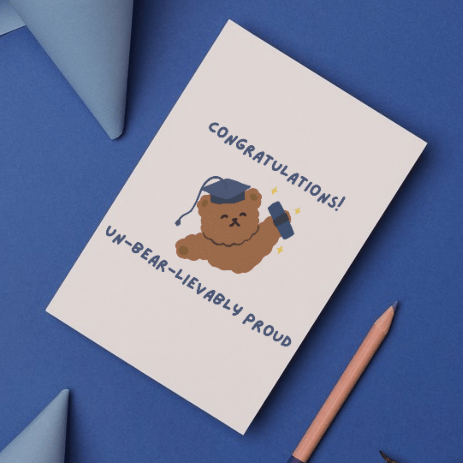 Un-bear-lievably Proud Graduation Card – Cute & Heartfelt Congrats for Grads - Image 2