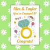 Engaged AF 1 Engaged AF – Personalised Funny Edgy Engagement Card