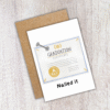 Nailed it grad card 4 Nailed It Graduation Card – Clever Handmade Congrats Card with Pun