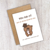 Never doubt grad card 4 You Did It Funny Graduation Card –Handmade Congrats Card