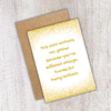 No glitter teacher card 4 No Glitter You've Suffered Enough – Funny Thank You Teacher Card