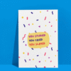 Studied Cried Slayed Grad Card 3 You Studied You Cried You Slayed – Bold & Funny Graduation Card Handmade
