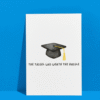 The Tassel Was Worth the Hassle Graduation Card – Fun & Bold Handmade Congrats