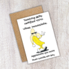 Teacher Vibes Card 4 Certified 10/10 – Funny Thank You Card for Teachers with Immaculate Vibes