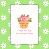 Thank you for helping me grow card 1 Thank You for Helping Me Grow – Cute Flower Teacher Appreciation Card