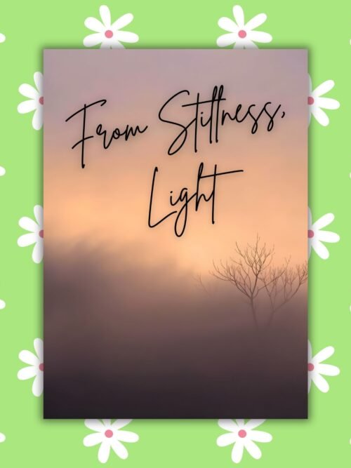 From Stillness, Light – Dawn Imbolc Greeting Card