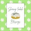 Sharing Imbolc Blessings – Brigid Cake Greeting Card