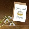 Sharing Imbolc Blessings – Brigid Cake Greeting Card