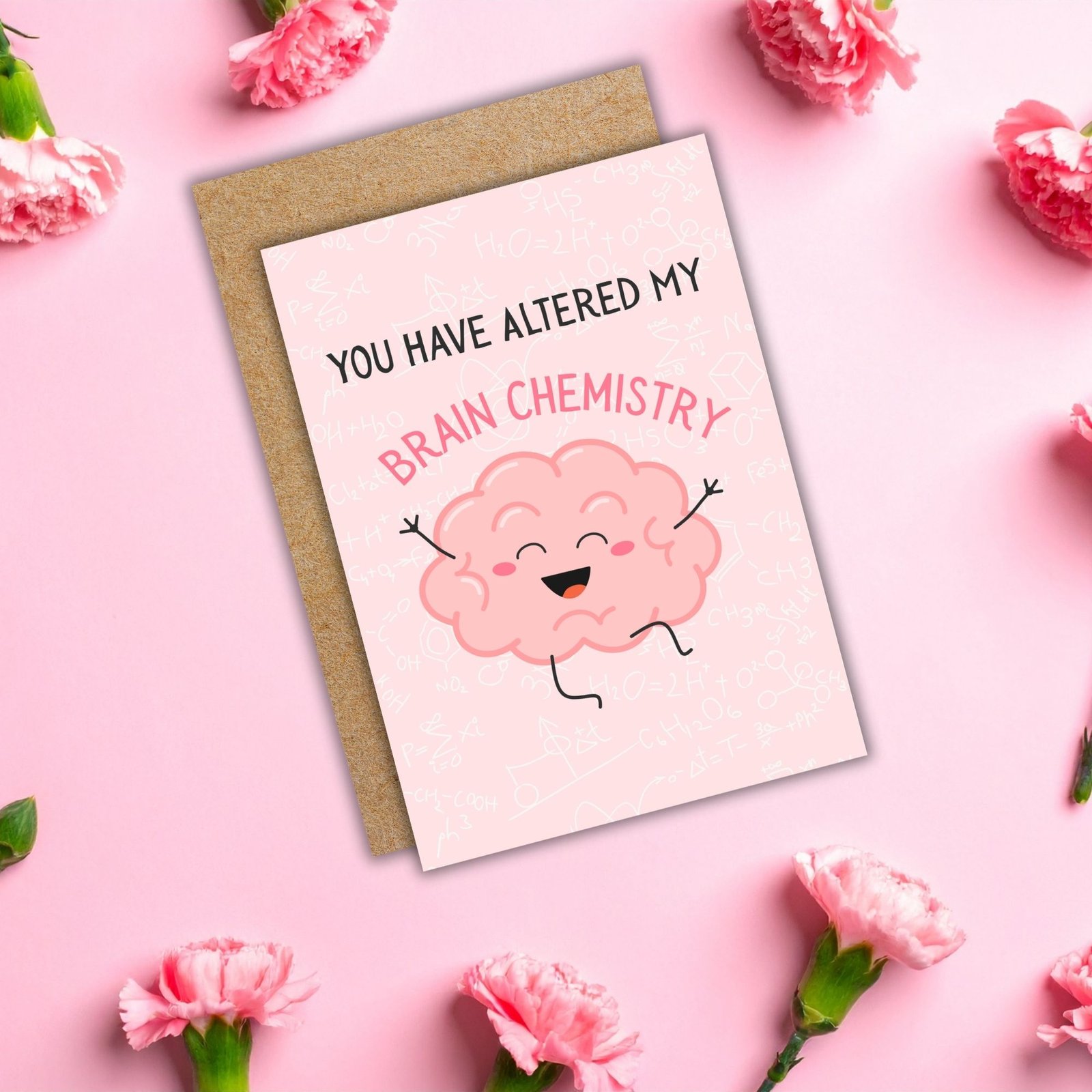 You Have Altered My Brain Chemistry – Funny Valentine’s Day Card - Image 5