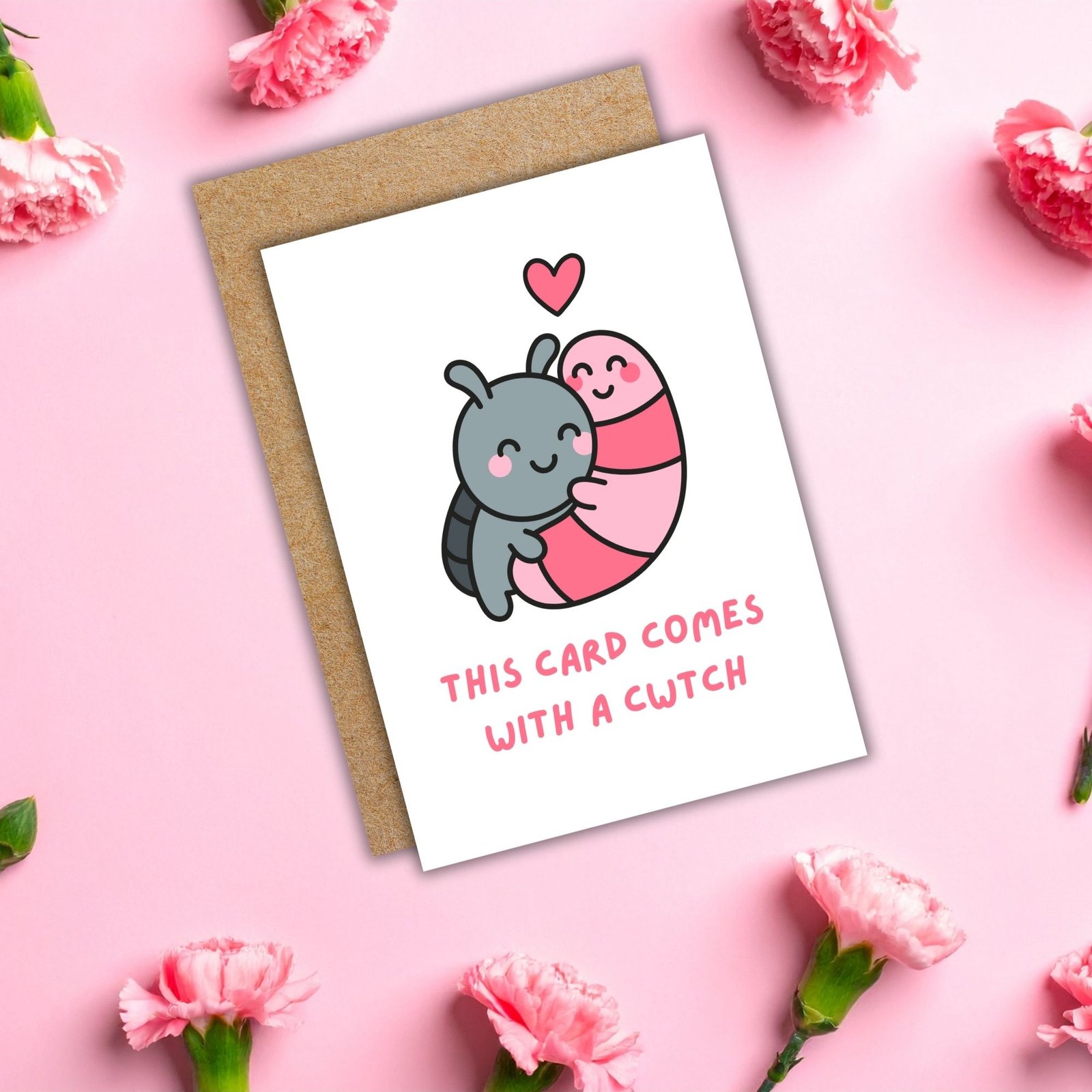 This Card Comes With a Cwtch – Welsh Valentine’s Card - Image 5