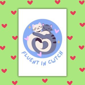 Fluent in Cwtch – Welsh Valentine’s Card