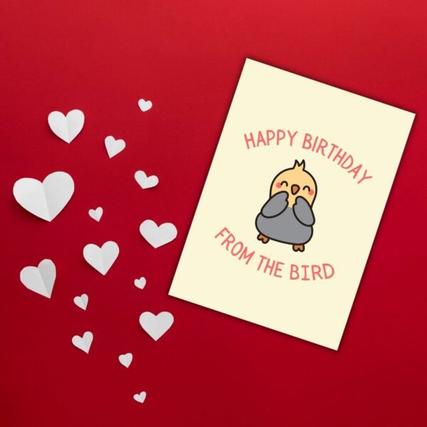 HBD Bird (1) Happy Birthday From The Bird Card