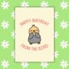 HBD Bird Happy Birthday From The Bird Card