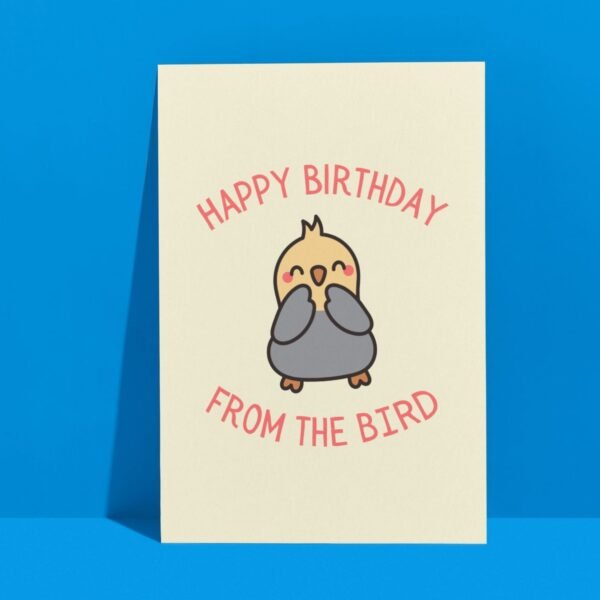 HBD Bird (2) Happy Birthday From The Bird Card