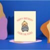HBD Bird (4) Happy Birthday From The Bird Card
