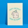 HBD Bunny (2) Happy Birthday From The Bunny Card