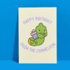 HBD Chameleon (2) Happy Birthday From The Chameleon Card